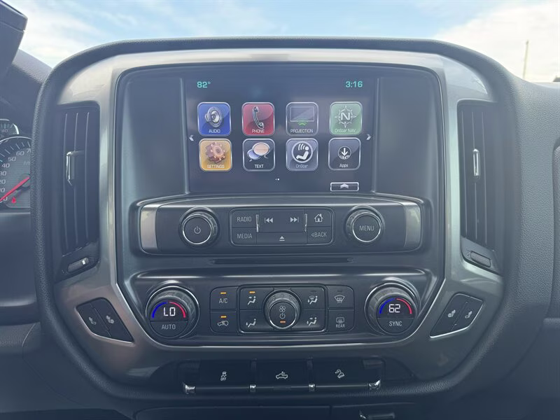 2017 Black Chevrolet Silverado 1500 LT Z71 4X4 Truck