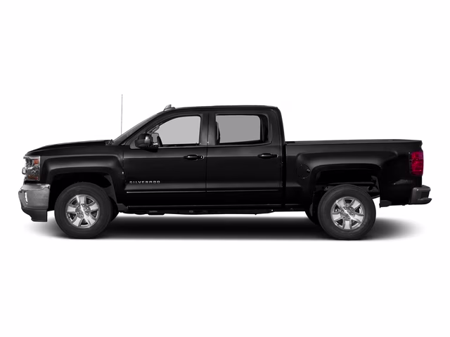 2017 Black Chevrolet Silverado 1500 LT Z71 4X4 Truck