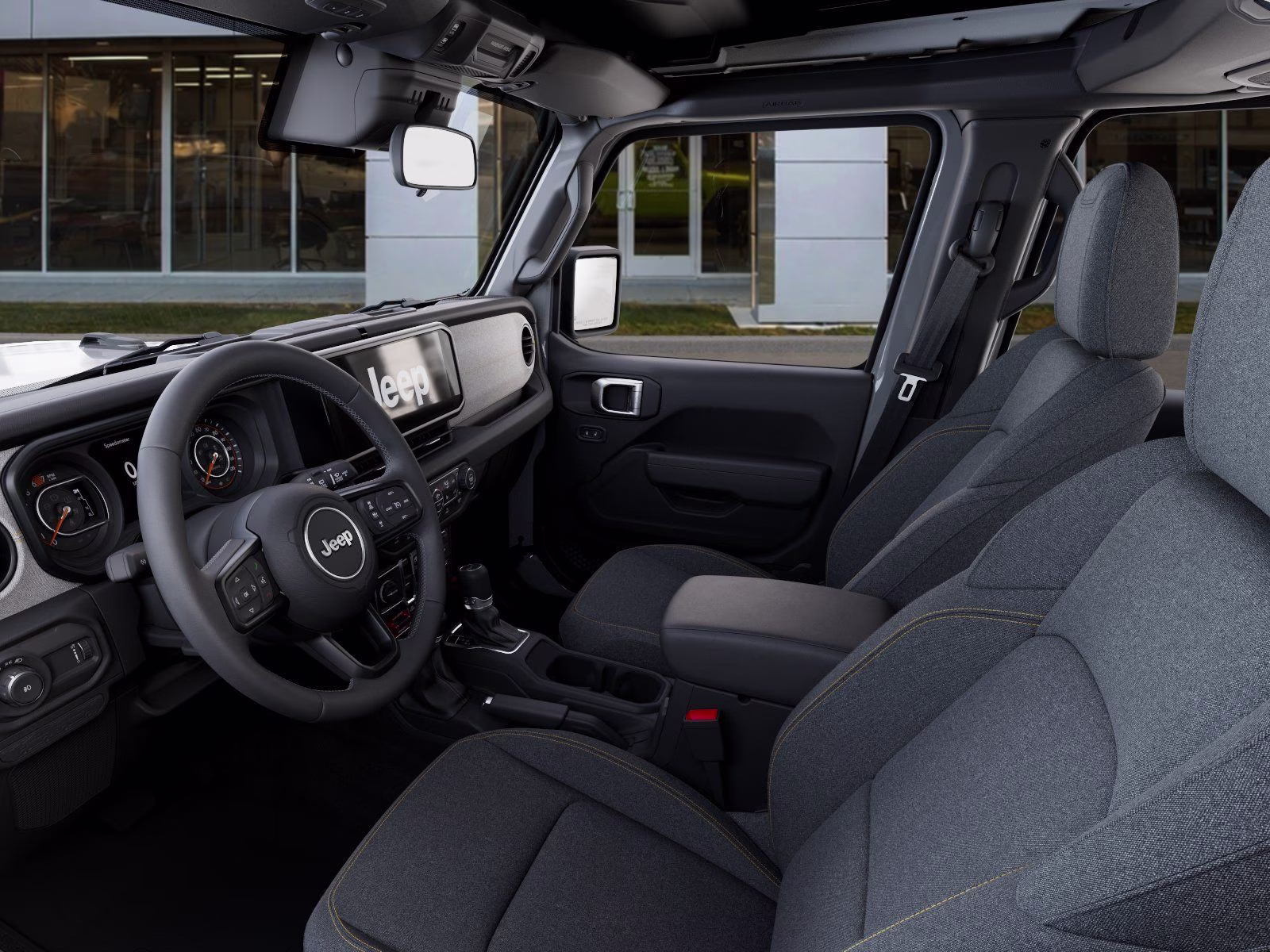 2026 Bright White Clearcoat Jeep Wrangler Willys 4X4 SUV