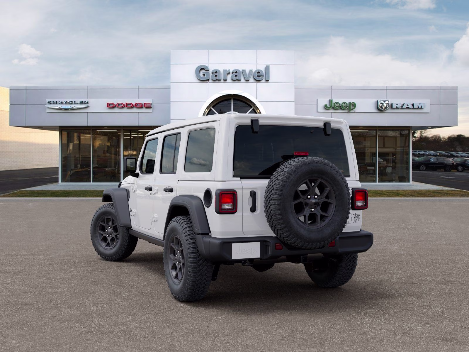 2026 Bright White Clearcoat Jeep Wrangler Willys 4X4 SUV