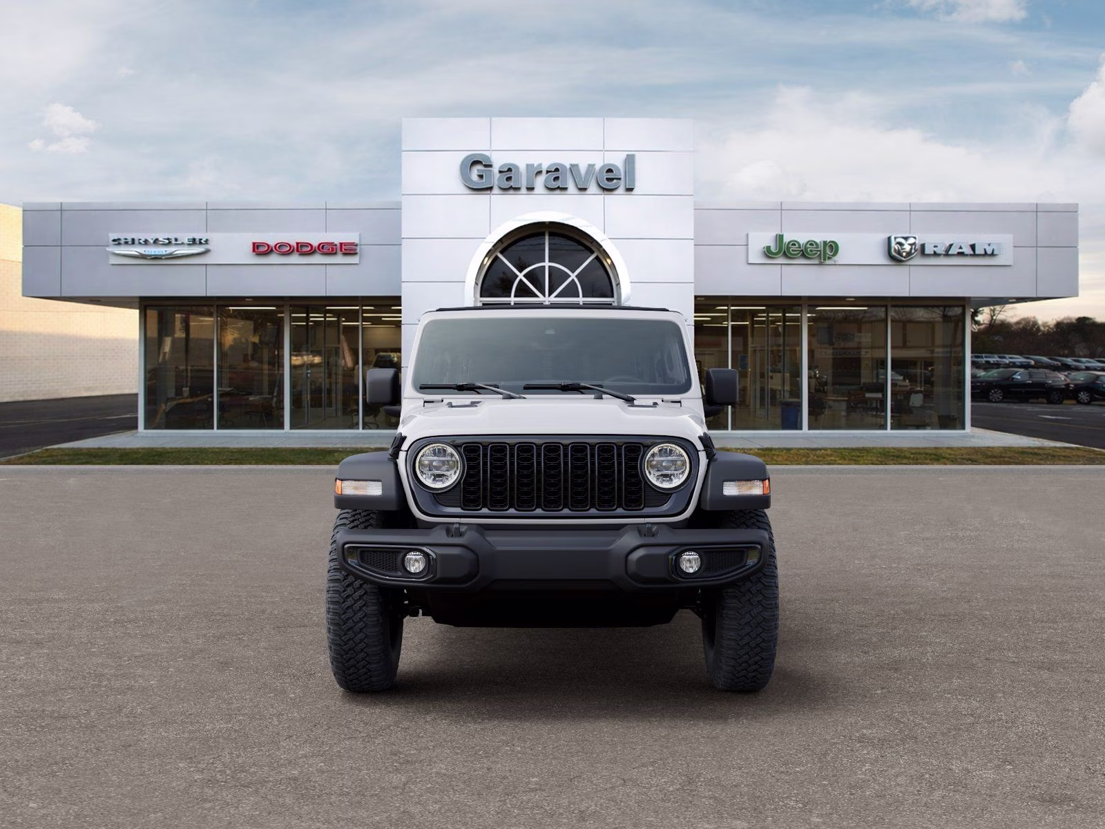 2026 Bright White Clearcoat Jeep Wrangler Willys 4X4 SUV