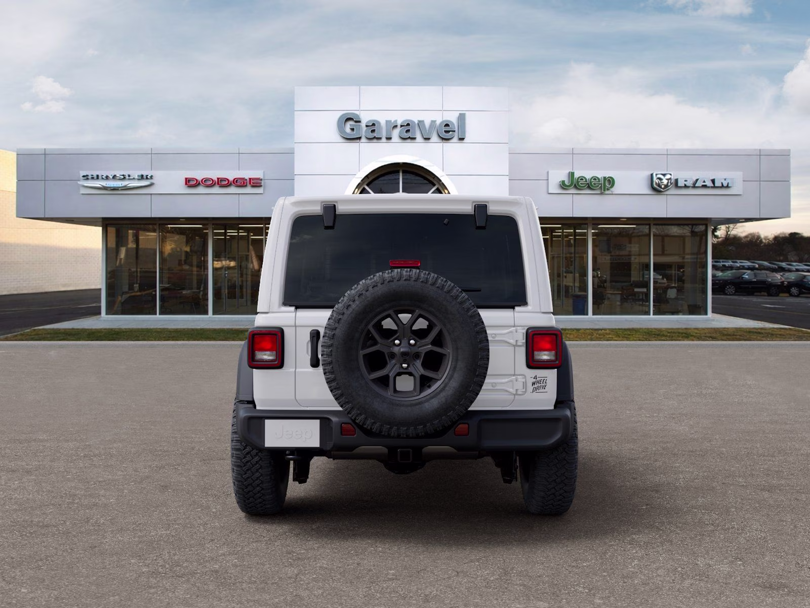 2026 Bright White Clearcoat Jeep Wrangler Willys 4X4 SUV