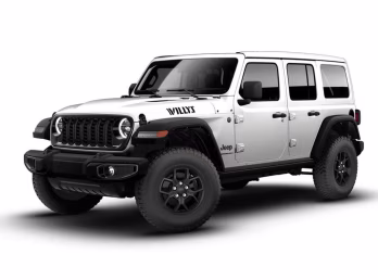 2026 Bright White Clear Coat Jeep Wrangler Wrangler 4-door Willys 4X4 4-door