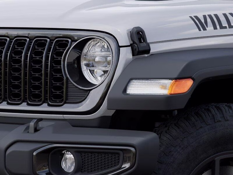 2026 Bright White Clear Coat Jeep Wrangler Wrangler 4-door Willys 4X4 4-door