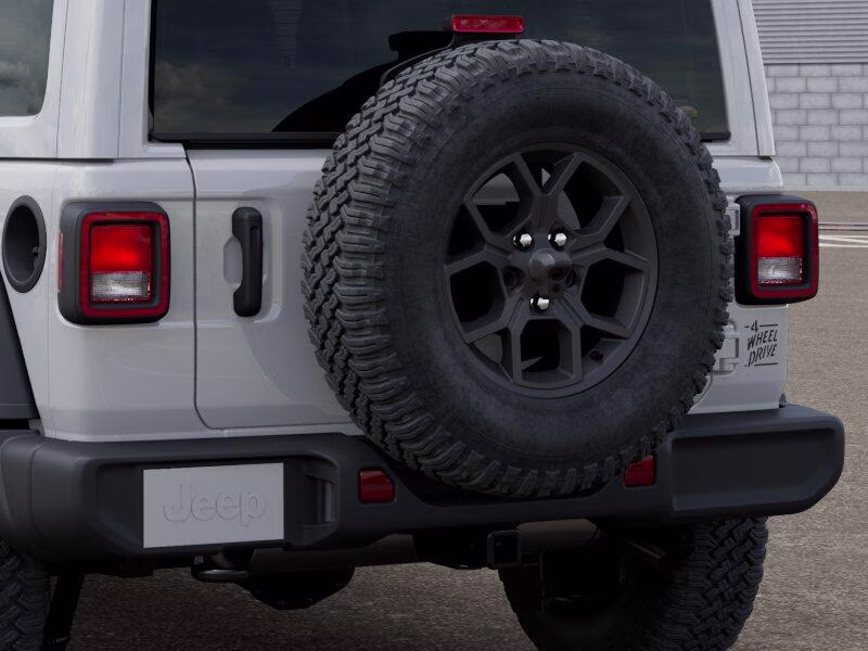 2026 Bright White Clear Coat Jeep Wrangler Wrangler 4-door Willys 4X4 4-door