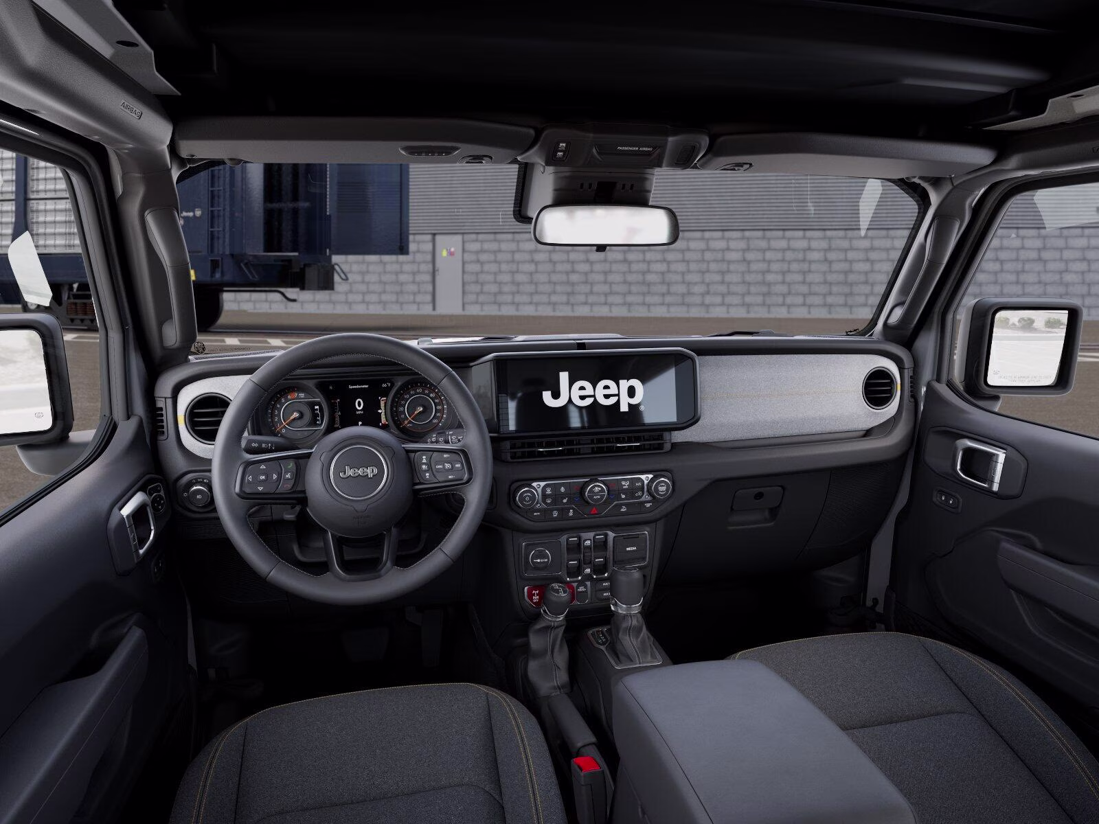 2026 Bright White Clear Coat Jeep Wrangler Wrangler 4-door Willys 4X4 4-door