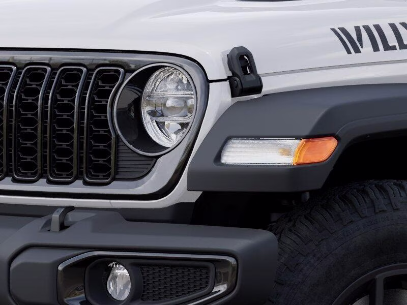 2026 Bright White Clear Coat Jeep Wrangler Wrangler 4-door Willys 4X4 4-door