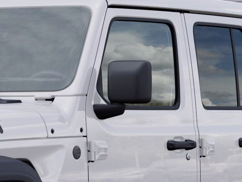 2026 Bright White Clear Coat Jeep Wrangler Wrangler 4-door Willys 4X4 4-door