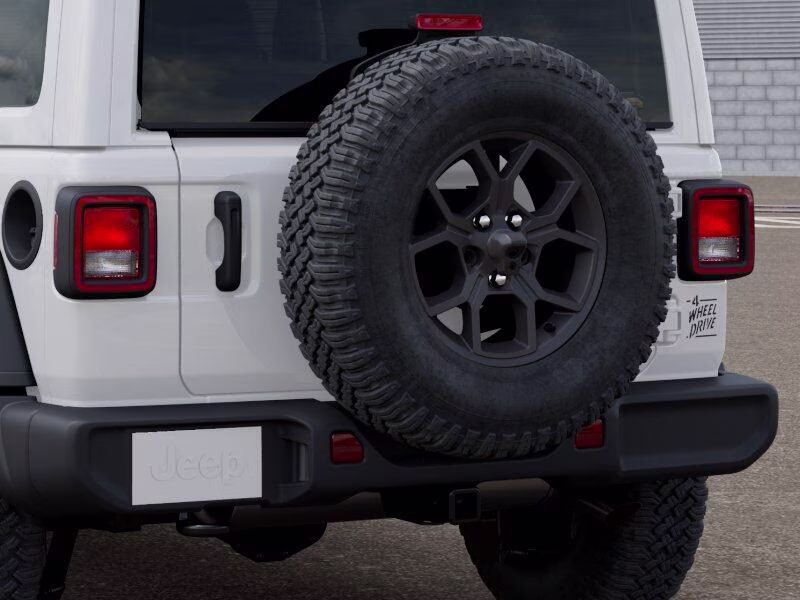 2026 Bright White Clear Coat Jeep Wrangler Wrangler 4-door Willys 4X4 4-door