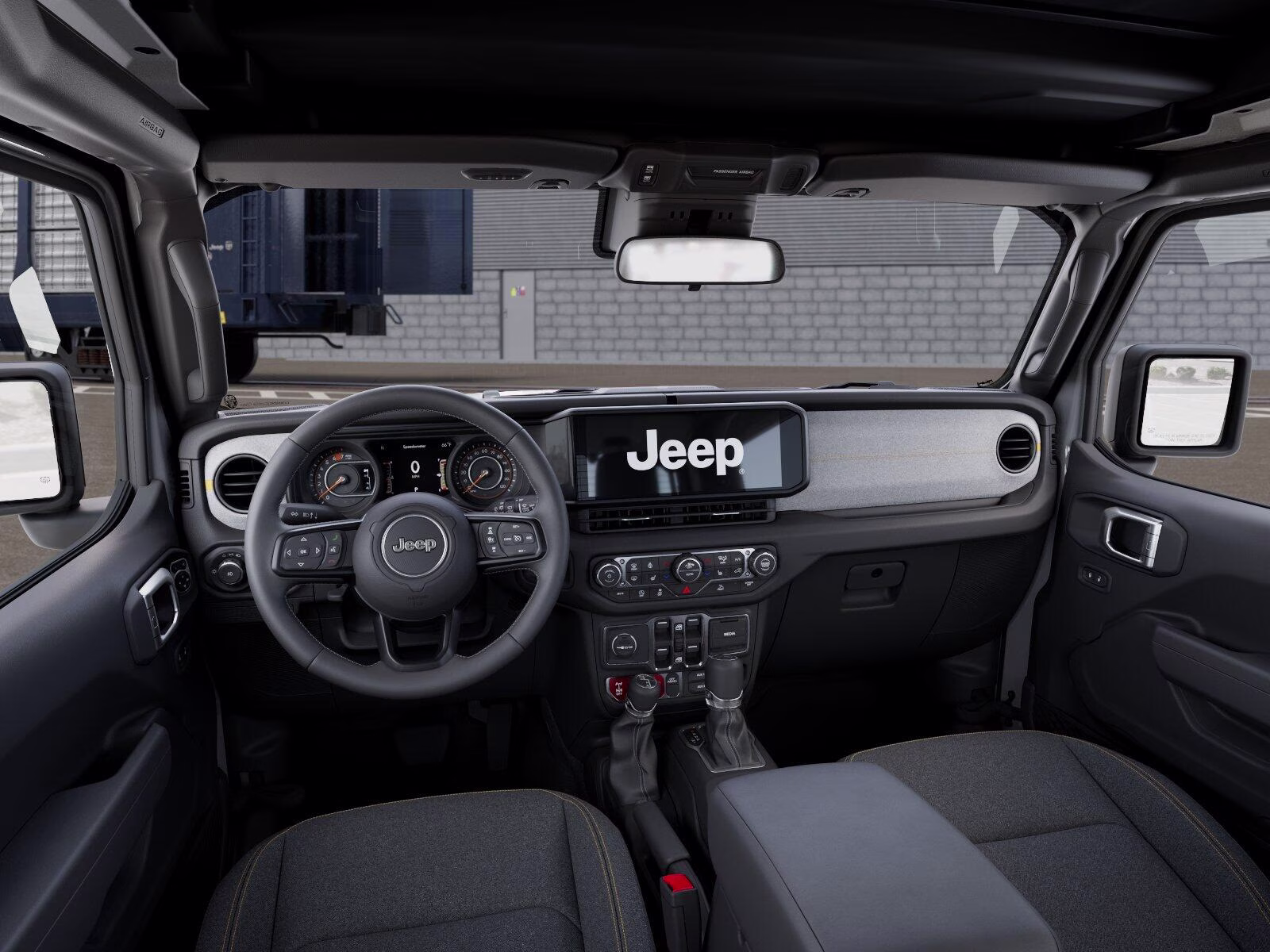 2026 Bright White Clear Coat Jeep Wrangler Wrangler 4-door Willys 4X4 4-door