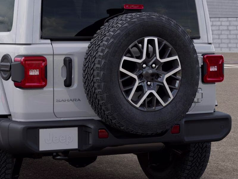2026 Bright White Clear Coat Jeep Wrangler Wrangler 4-door Sahara 4X4 4-door
