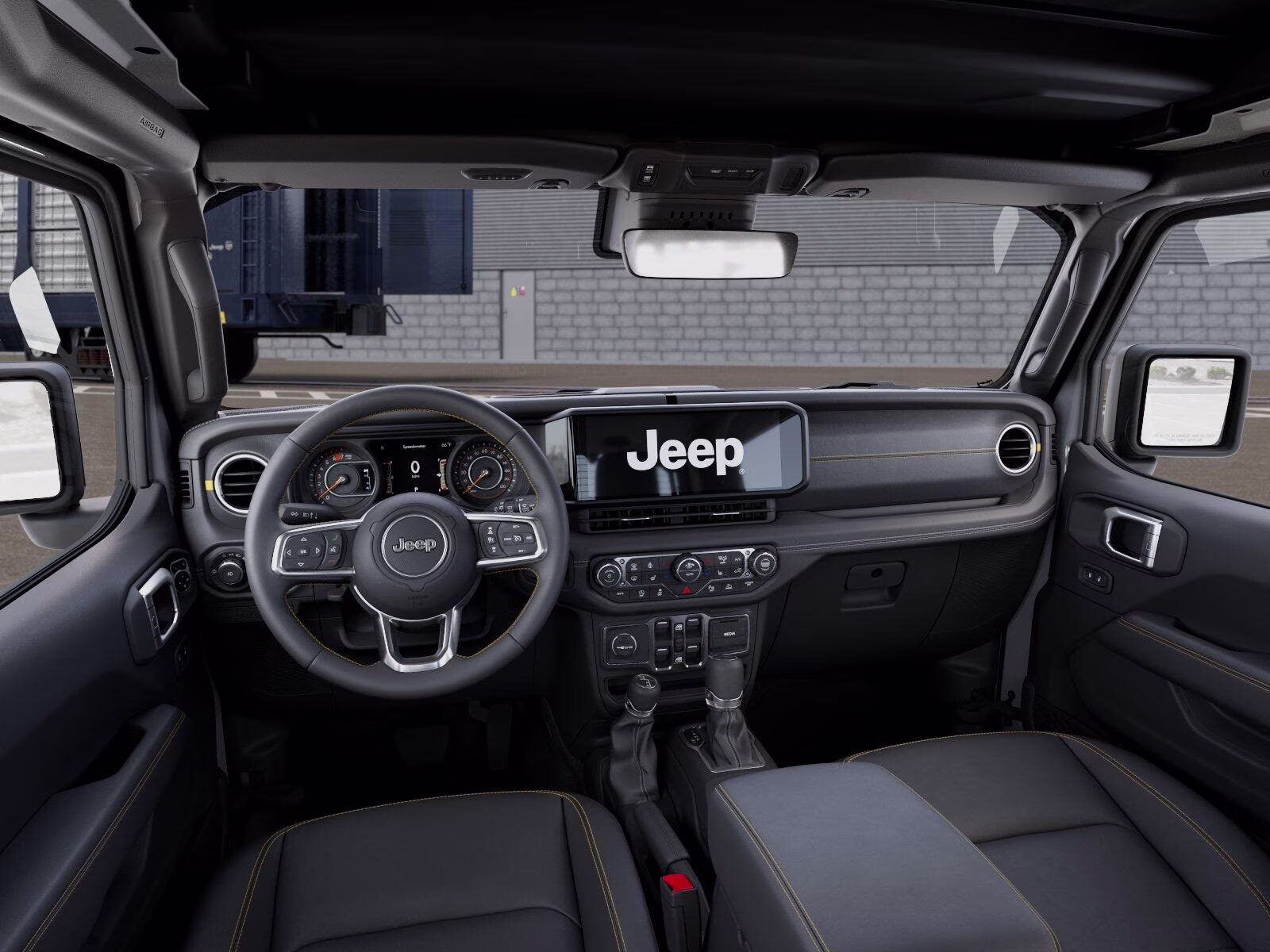 2026 Bright White Clear Coat Jeep Wrangler Wrangler 4-door Sahara 4X4 4-door