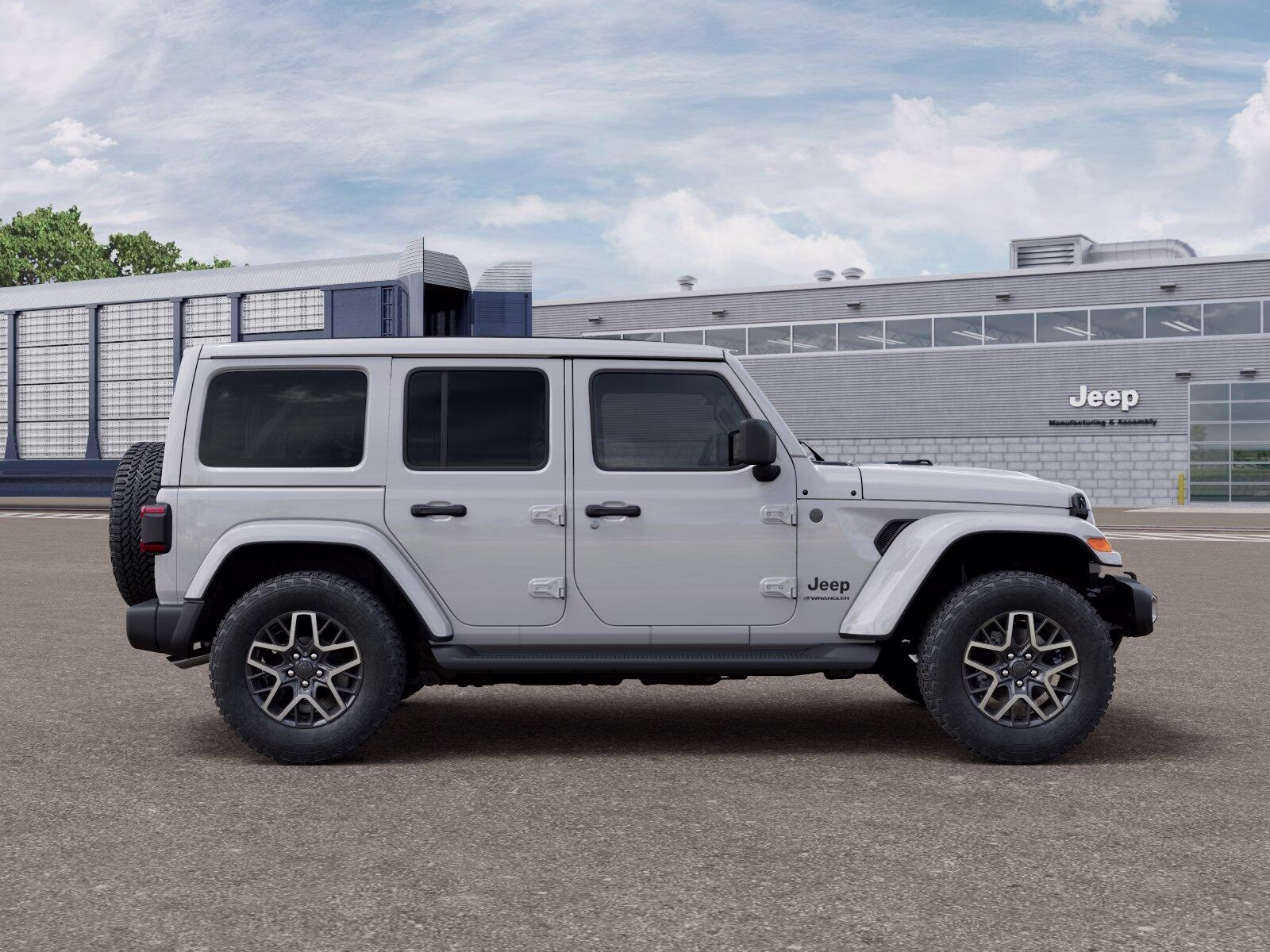 2026 Bright White Clear Coat Jeep Wrangler Wrangler 4-door Sahara 4X4 4-door