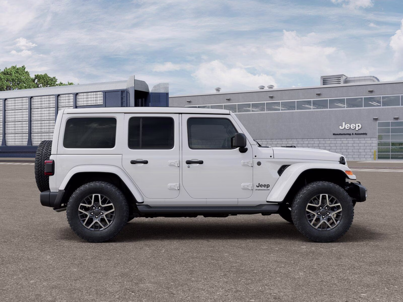 2026 Bright White Clear Coat Jeep Wrangler Wrangler 4-door Sahara 4X4 4-door