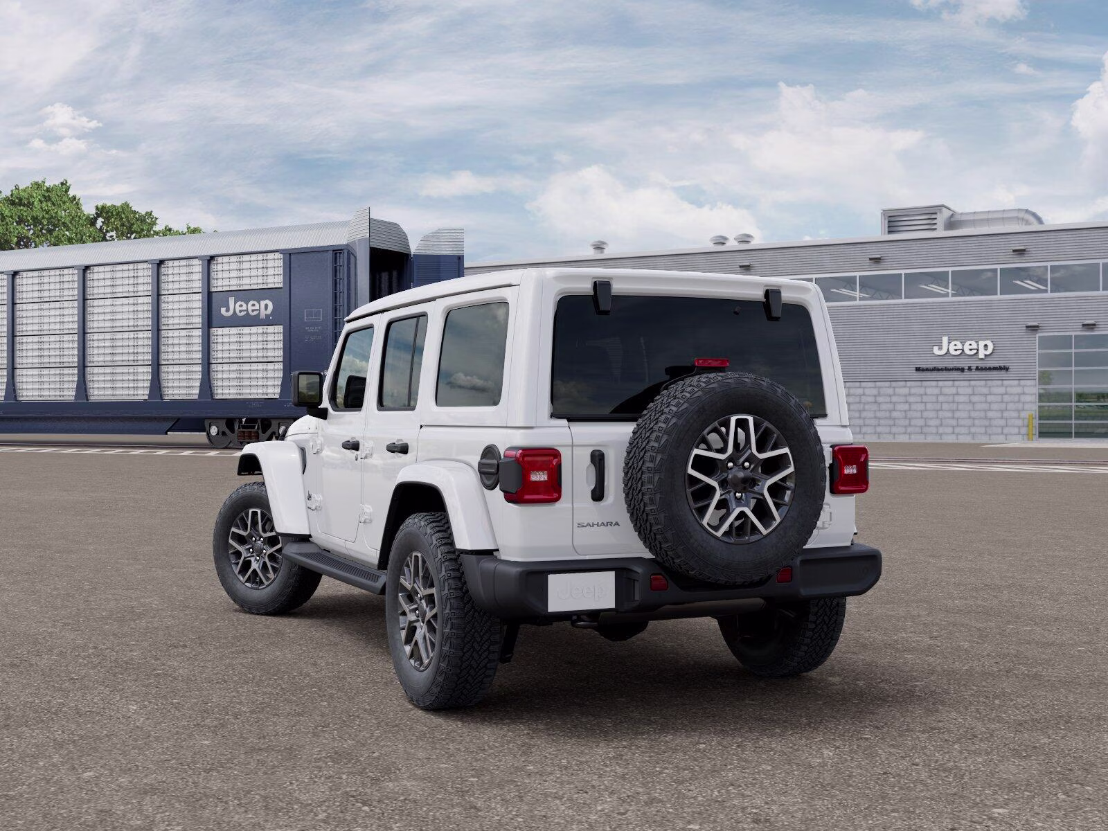 2026 Bright White Clear Coat Jeep Wrangler Wrangler 4-door Sahara 4X4 4-door
