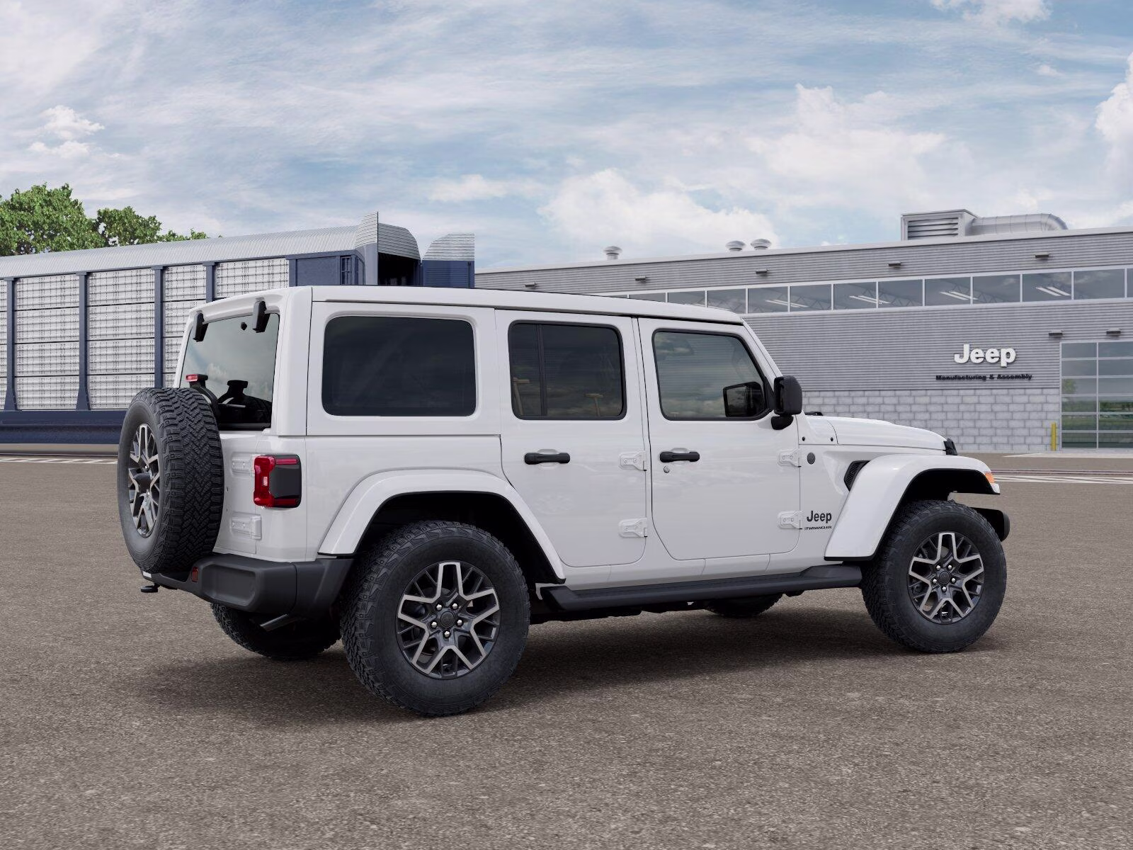 2026 Bright White Clear Coat Jeep Wrangler Wrangler 4-door Sahara 4X4 4-door