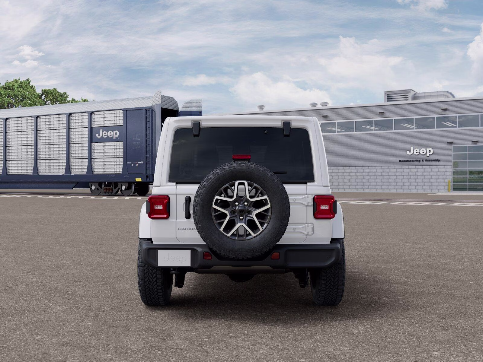 2026 Bright White Clear Coat Jeep Wrangler Wrangler 4-door Sahara 4X4 4-door