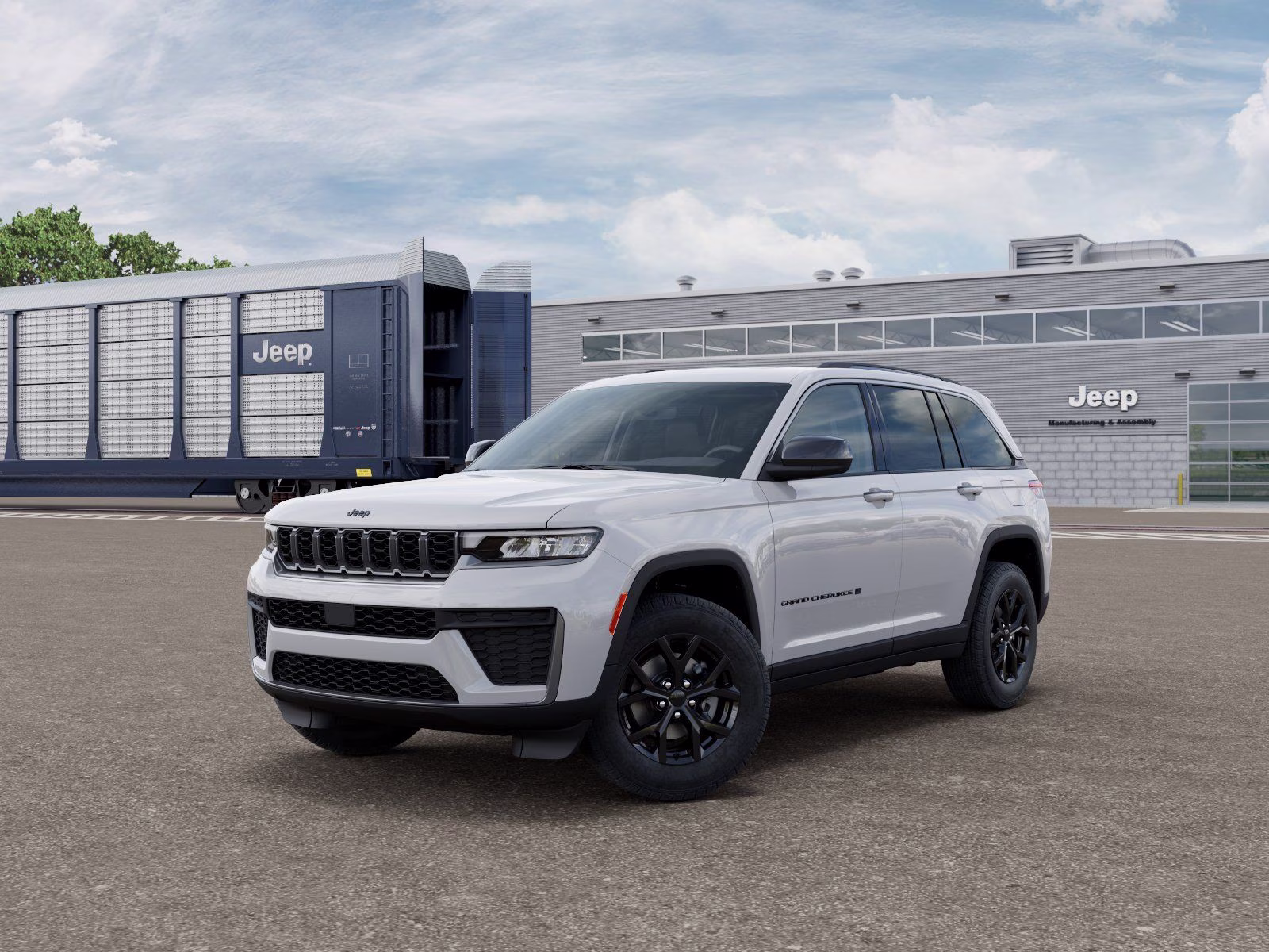 2026 Bright White Clearcoat Jeep Grand Cherokee Laredo Altitude 4X4 SUV