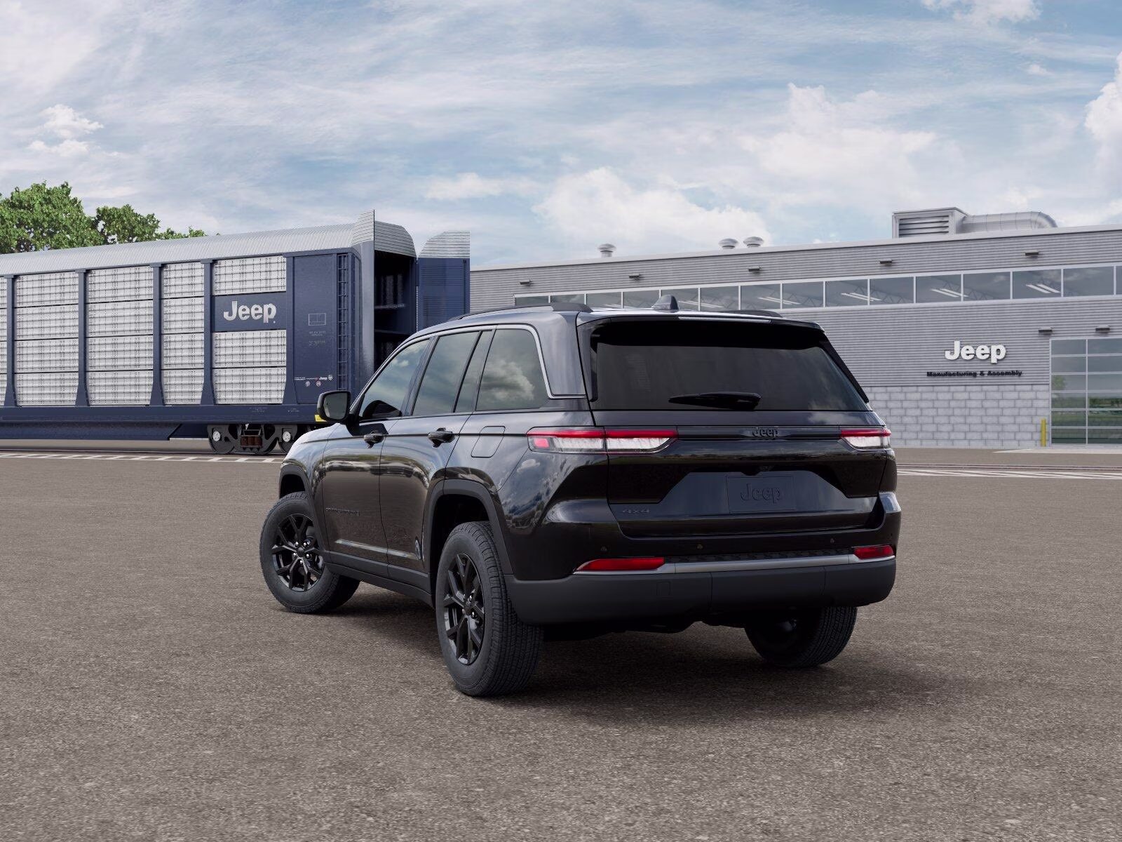 2026 Diamond Black Crystal Pearl Coat Jeep Grand Cherokee Grand Cherokee Laredo Altitude 4x4 4X4 SUV