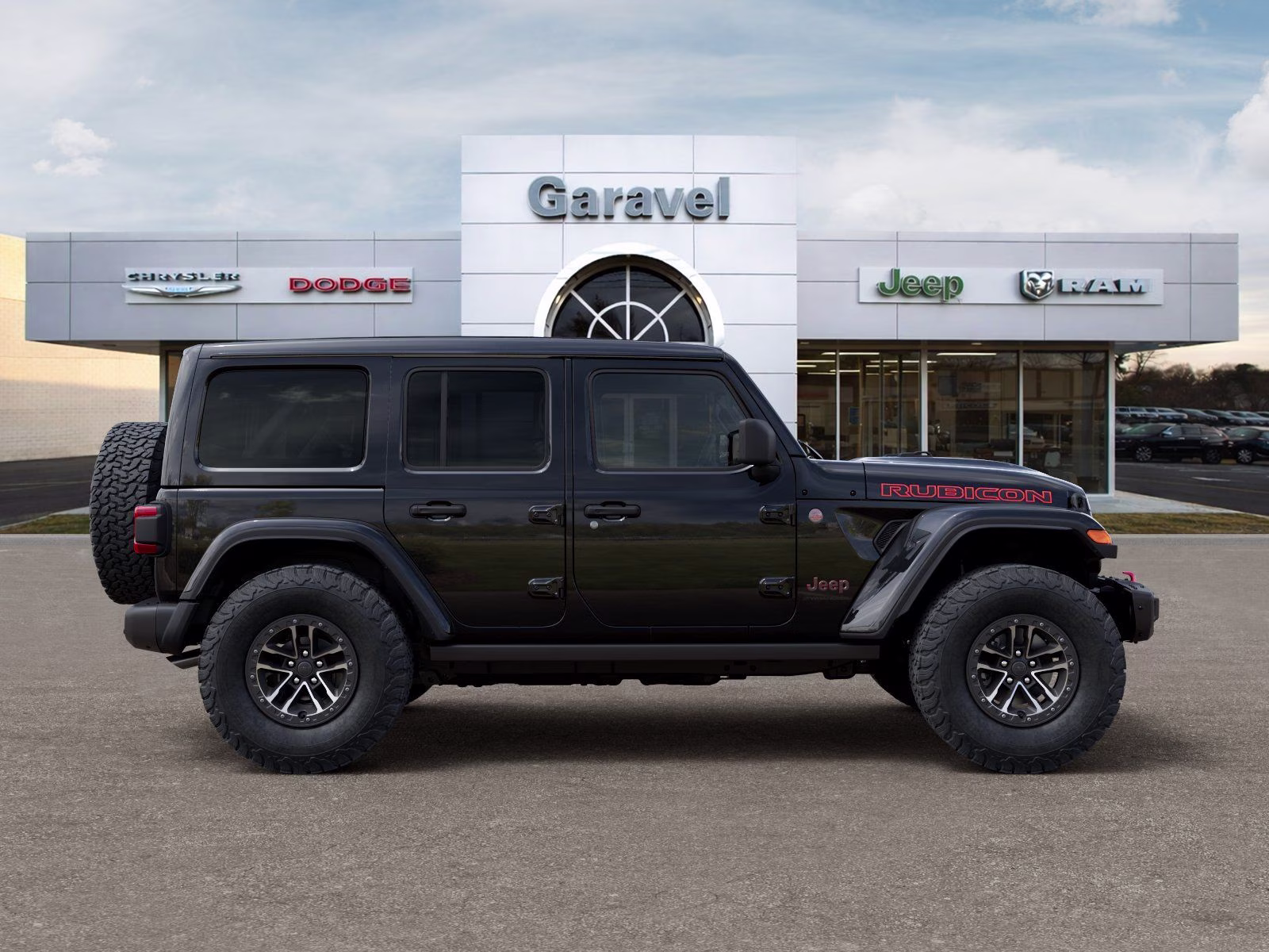 2026 Black Clearcoat Jeep Wrangler Rubicon X 4X4 SUV