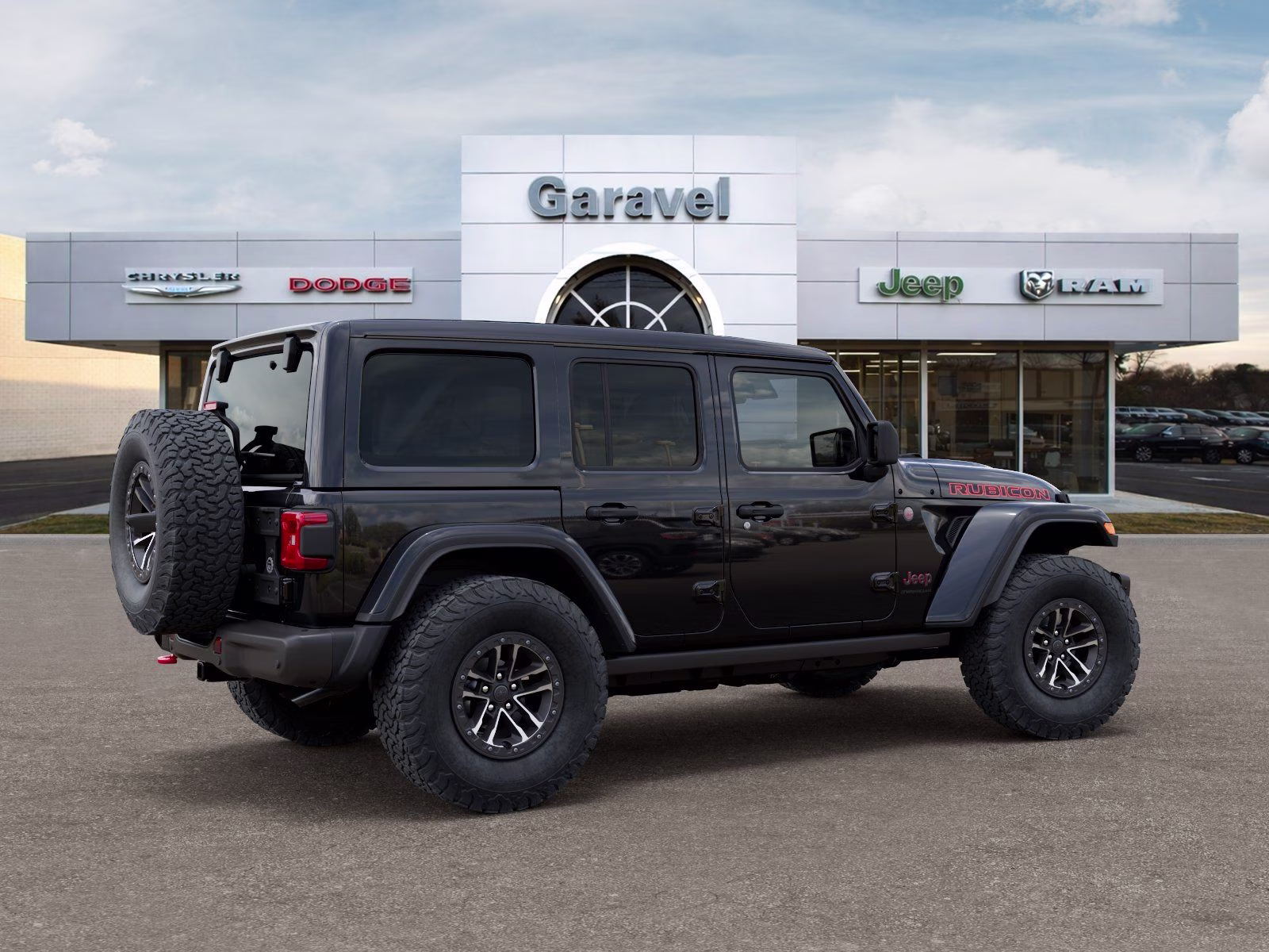 2026 Black Clearcoat Jeep Wrangler Rubicon X 4X4 SUV