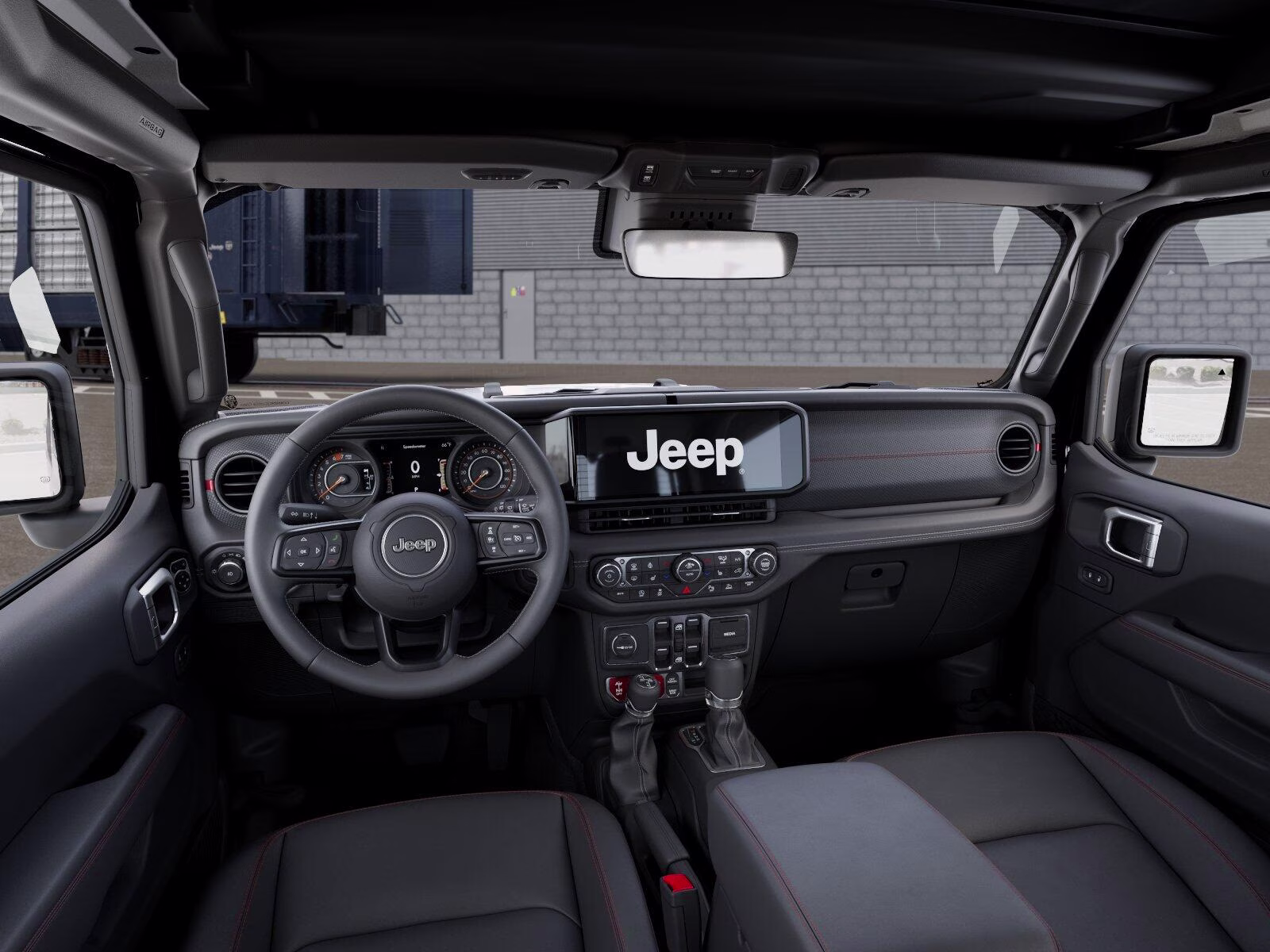 2026 Black Clear Coat Jeep Wrangler Wrangler 4-door Rubicon X 4X4 4-door