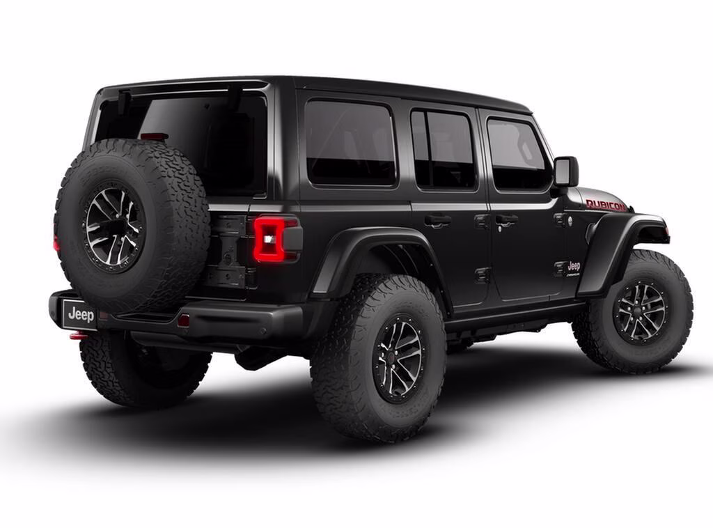 2026 Black Clear Coat Jeep Wrangler Wrangler 4-door Rubicon X 4X4 4-door