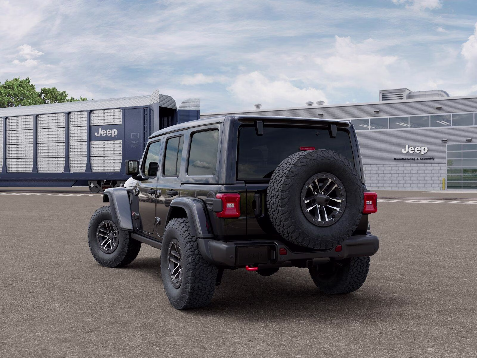 2026 Black Clear Coat Jeep Wrangler Wrangler 4-door Rubicon X 4X4 4-door