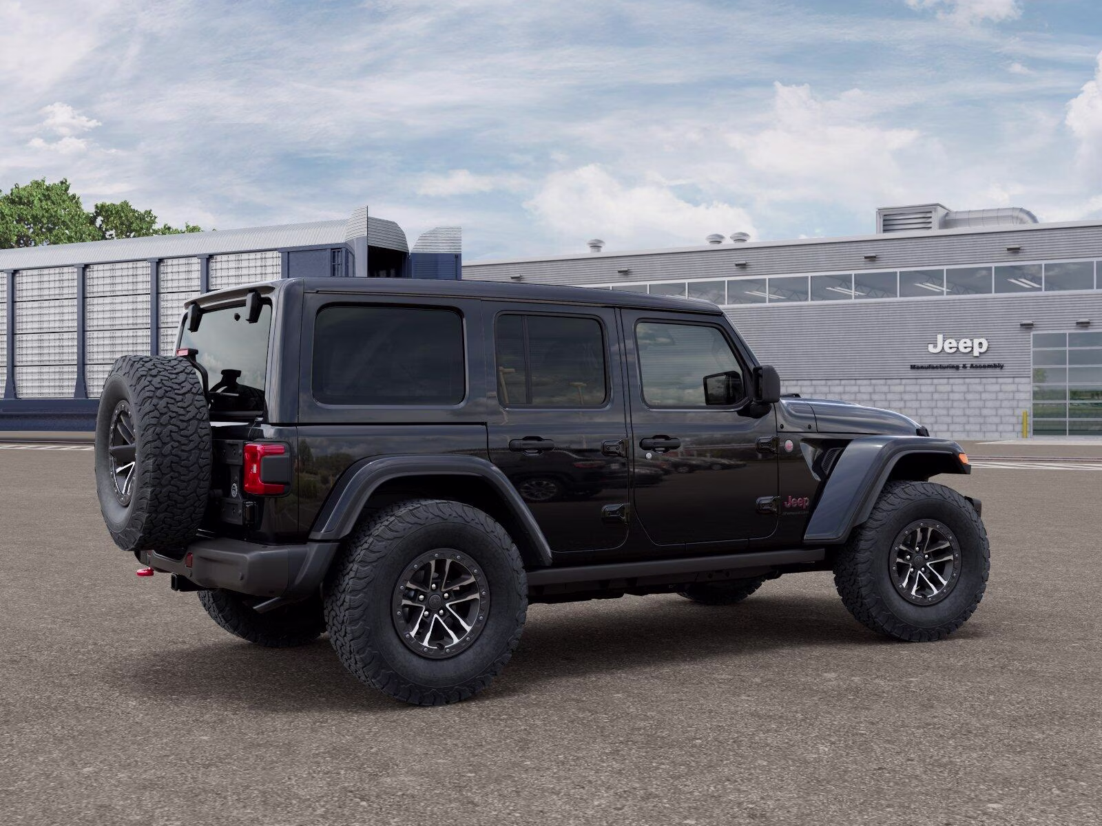 2026 Black Clear Coat Jeep Wrangler Wrangler 4-door Rubicon X 4X4 4-door