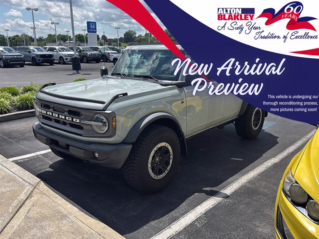 2022 Cactus Gray Ford Bronco Big Bend 4X4 SUV
