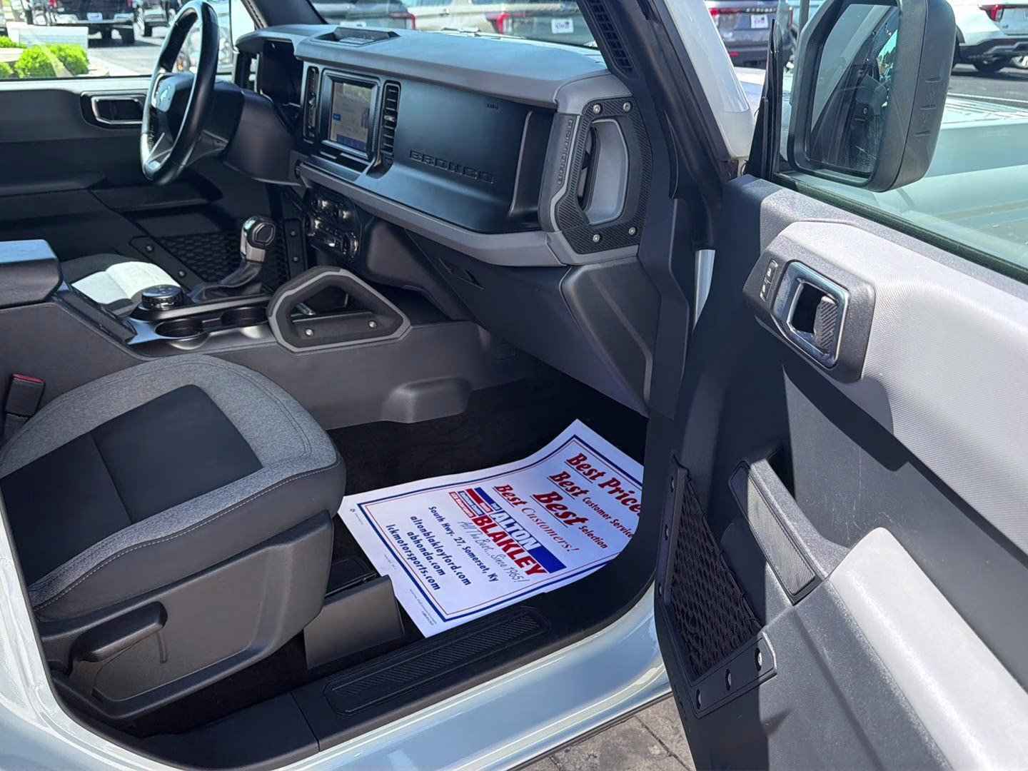 2022 Cactus Gray Ford Bronco Big Bend 4X4 SUV