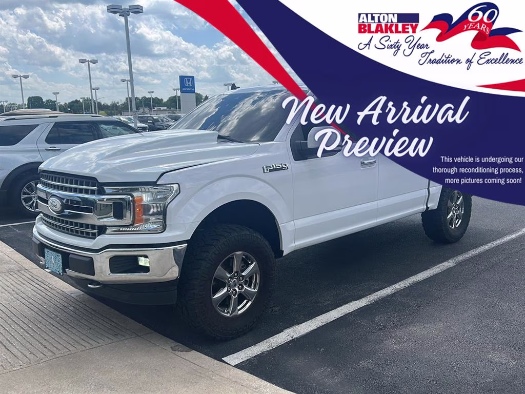 2020 Oxford White Ford F-150 XLT 4X4 Truck