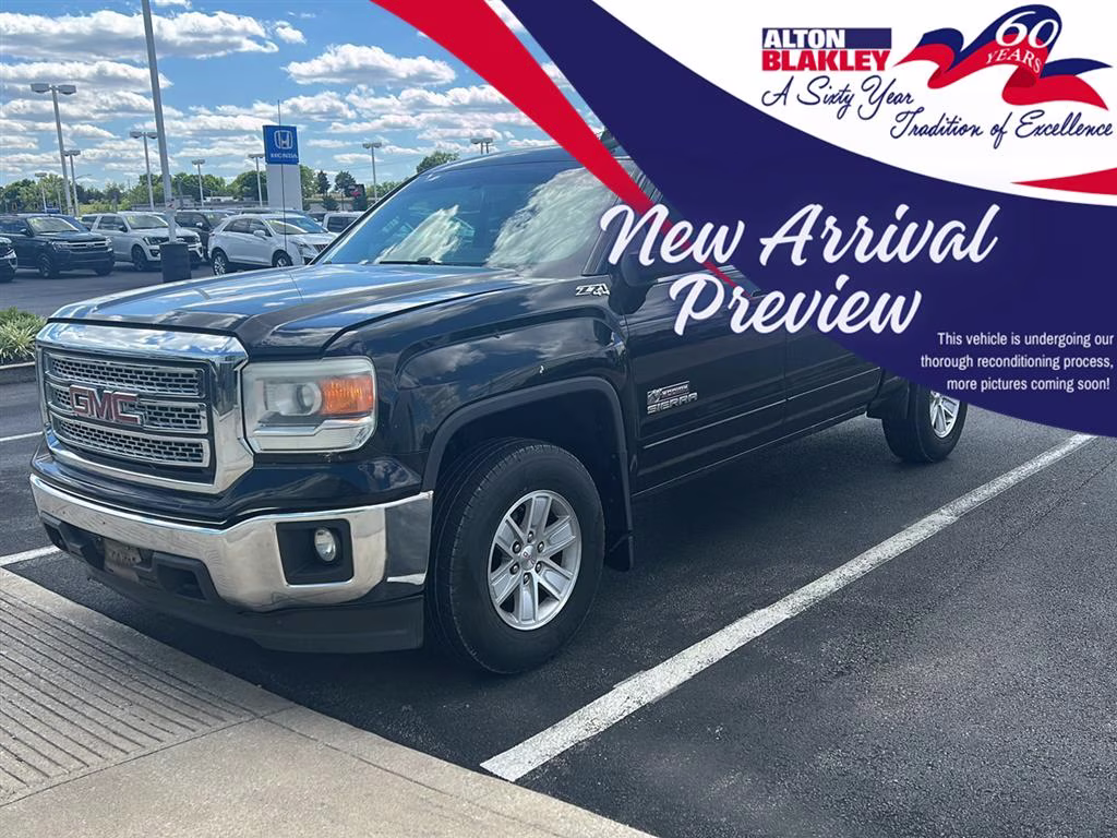 2015 Onyx Black GMC Sierra 1500 SLE 4X4 Truck