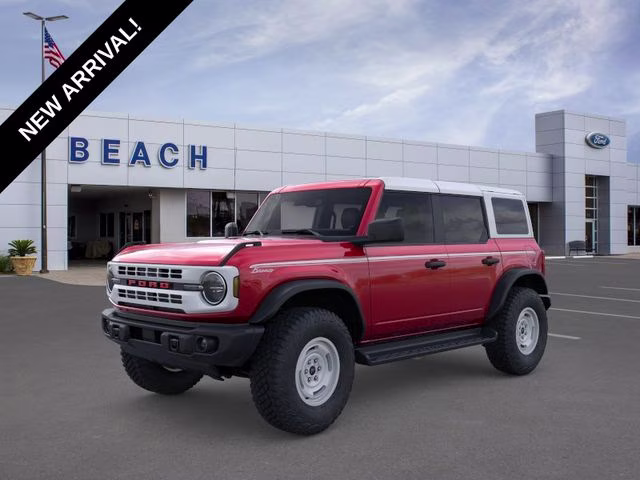 2026 Ruby Red Metallic Tinted Clearcoat Ford Bronco Heritage Edition 4X4 SUV