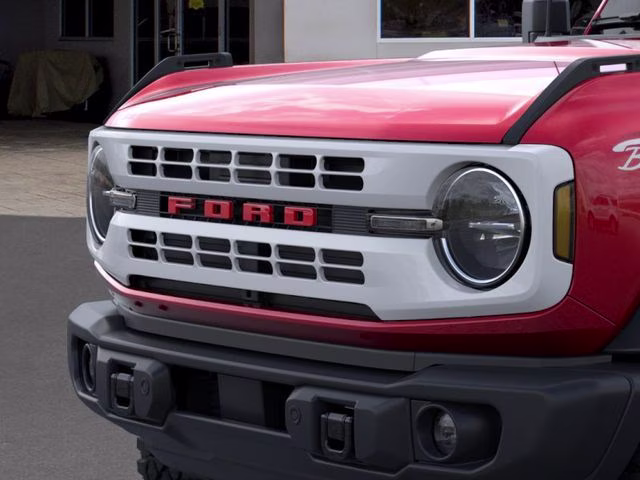 2026 Ruby Red Metallic Tinted Clearcoat Ford Bronco Heritage Edition 4X4 SUV