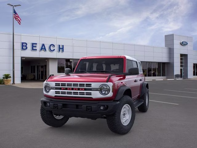 2026 Ruby Red Metallic Tinted Clearcoat Ford Bronco Heritage Edition 4X4 SUV