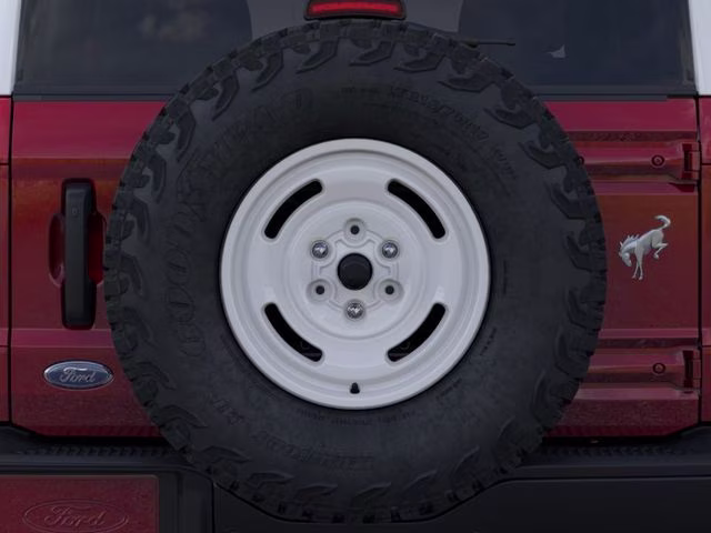 2026 Ruby Red Metallic Tinted Clearcoat Ford Bronco Heritage Edition 4X4 SUV