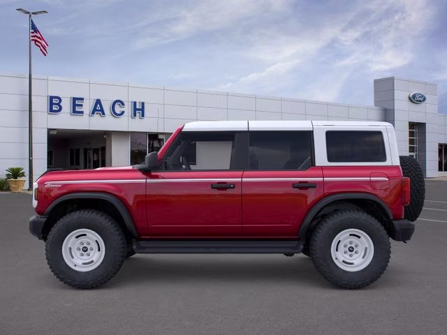 2026 Ruby Red Metallic Tinted Clearcoat Ford Bronco Heritage Edition 4X4 SUV