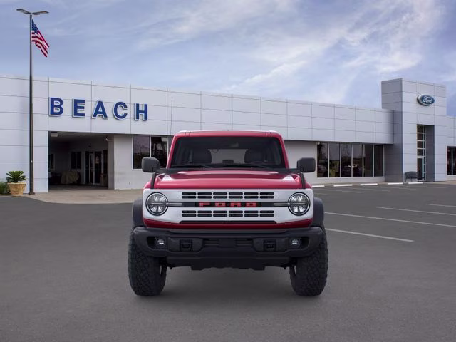 2026 Ruby Red Metallic Tinted Clearcoat Ford Bronco Heritage Edition 4X4 SUV