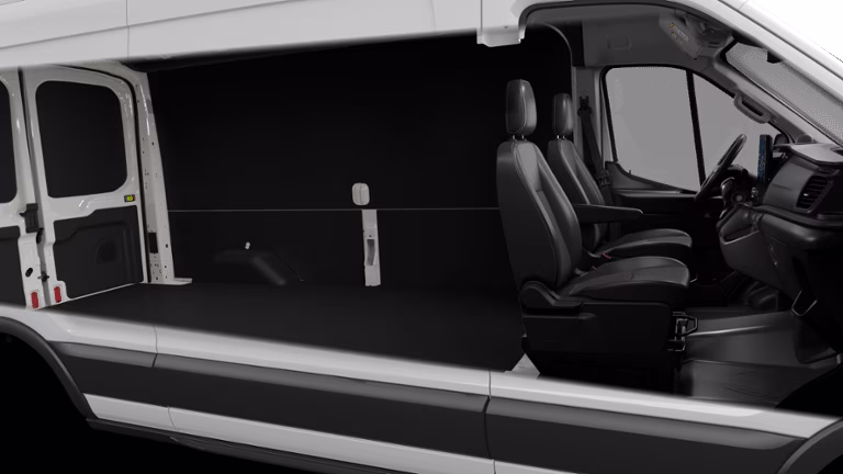 2026 Oxford White Ford Transit Commercial Cargo Van RWD Van