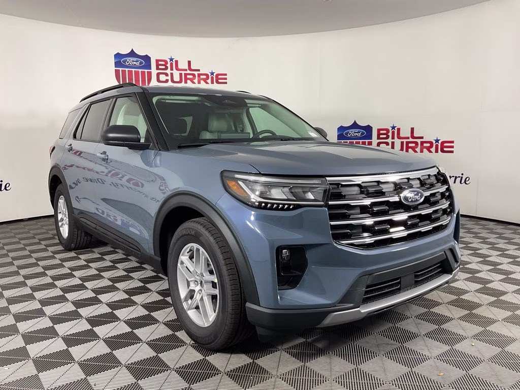 2026 Blue Ford Explorer Active RWD SUV