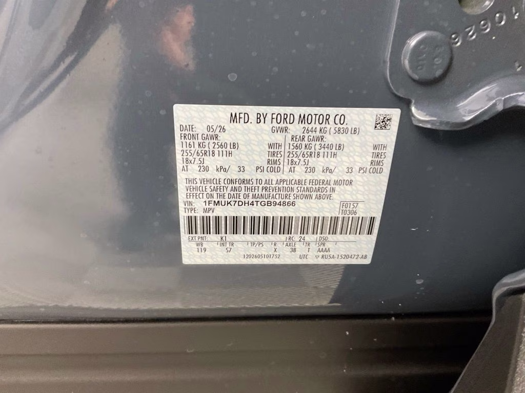 2026 Blue Ford Explorer Active RWD SUV