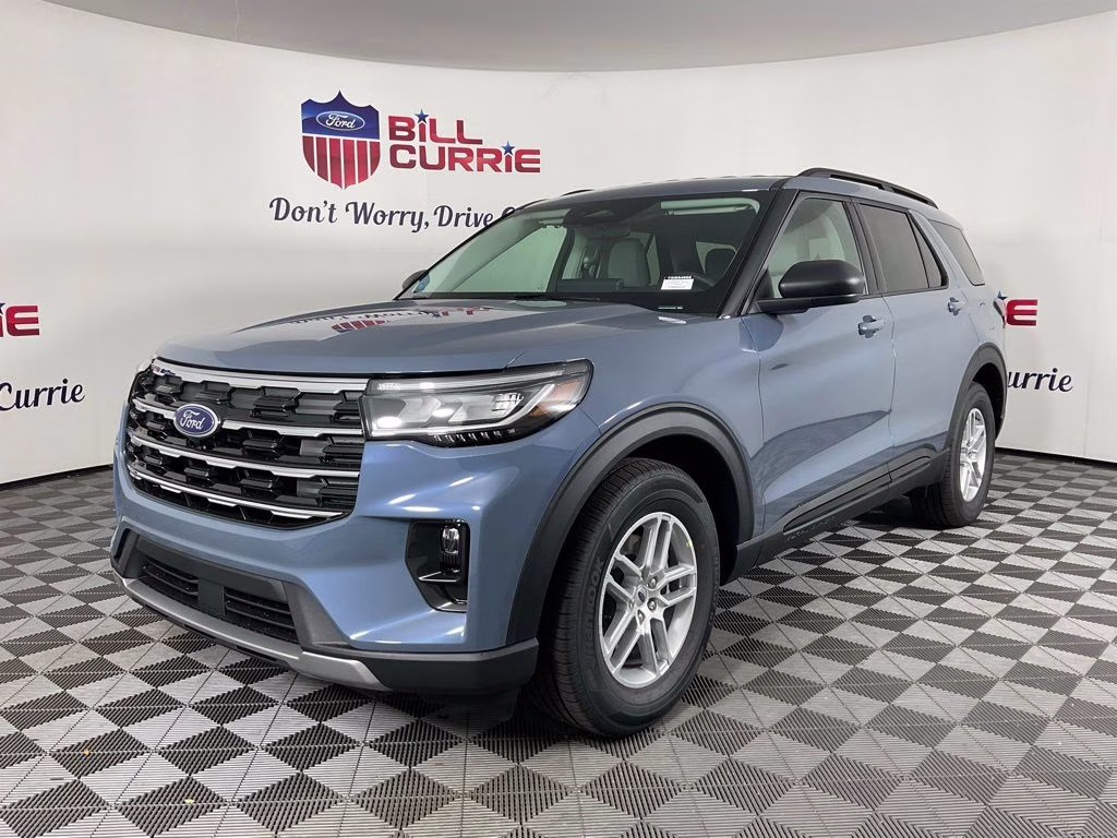2026 Blue Ford Explorer Active RWD SUV