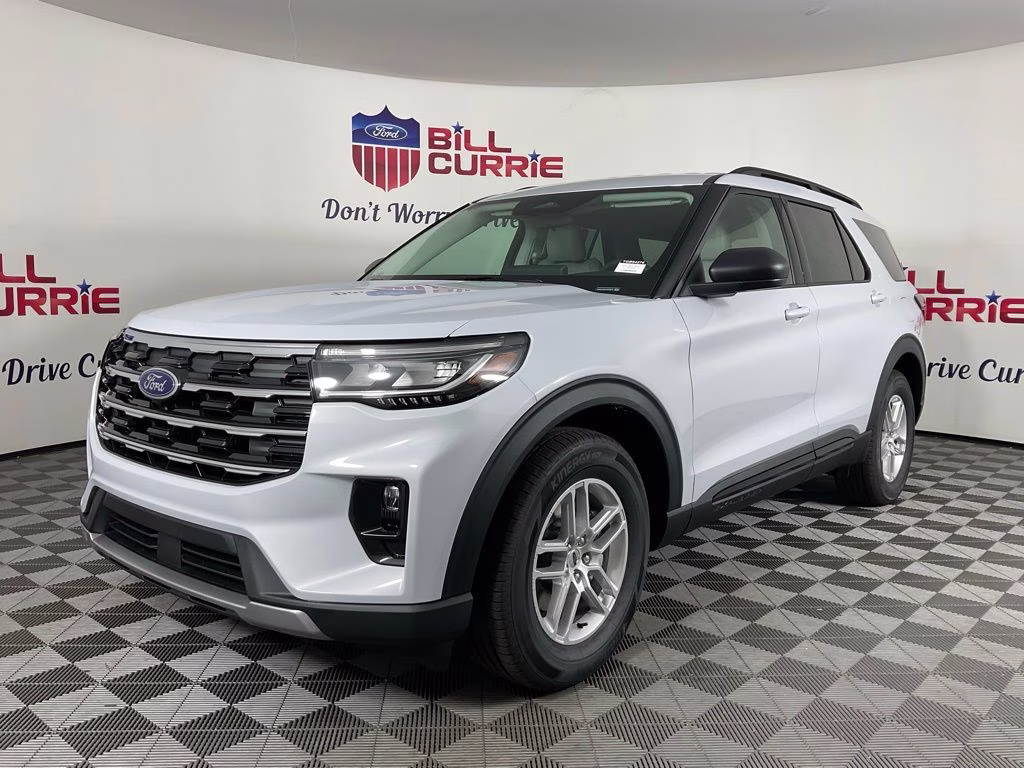 2026 White Ford Explorer Active RWD SUV