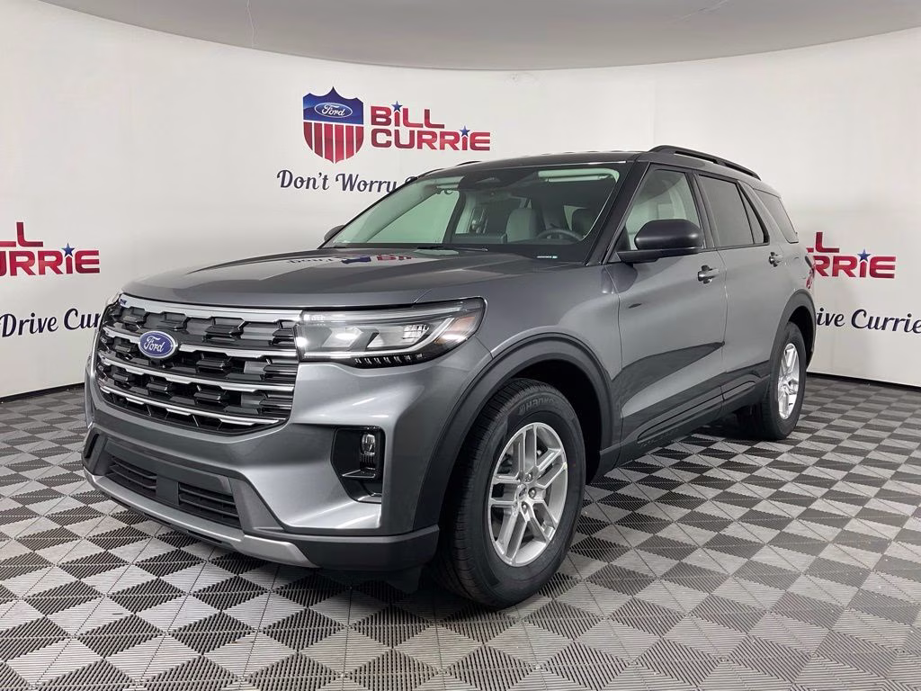 2026 Gray Metallic Ford Explorer Active RWD SUV