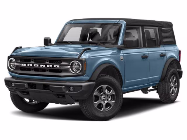 2022 Gray Ford Bronco Base 4X4 Convertible