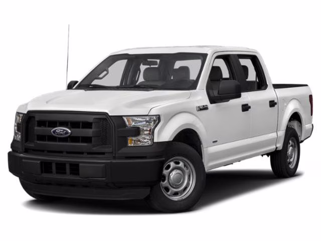 2015 Oxford White Ford F-150 Crew Cab 4x4 5.0 V-8 w/SYNC, Pwr Pkg, &  4X4 Truck