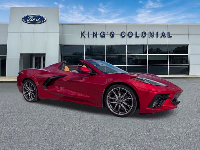 2024 Red Mist Metallic Tintcoat Chevrolet Corvette Stingray Convertible 3LT 6.2 V-8 w/20 Ma RWD Convertible