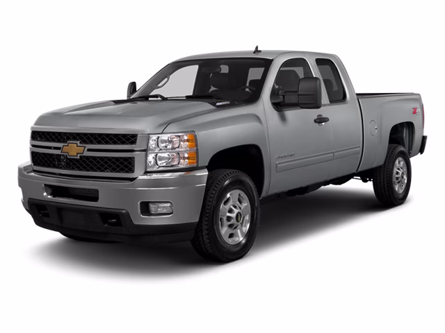 2013 Silver Ice Metallic Chevrolet Silverado 2500HD LT 4X4 Truck