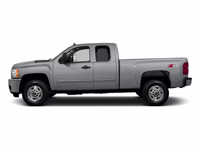 2013 Silver Ice Metallic Chevrolet Silverado 2500HD LT 4X4 Truck